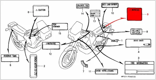 OEM Honda Decal - Accessories And Loading - Image 3