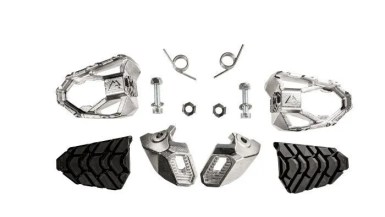Touratech “Works Pro” Height Adjustable Footpegs - BMW R1300GS/A, R1250GS/A, R12G/S, R1200GS/A