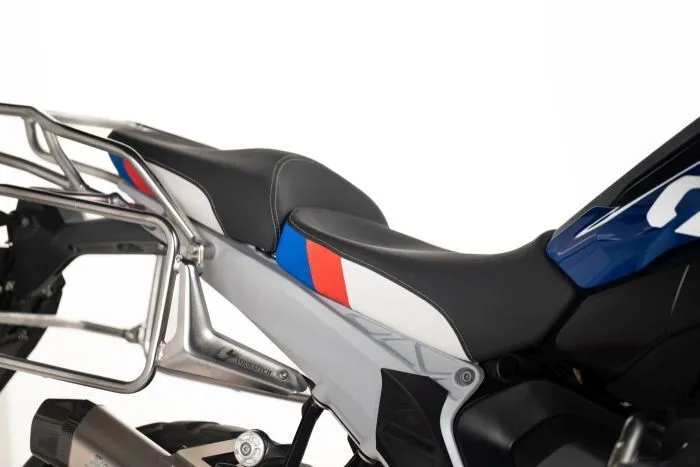 Touratech Comfort Seat - Rider - "Style Red Blue" - Fresh Touch - Heatable - BMW R1300GS - Image 9