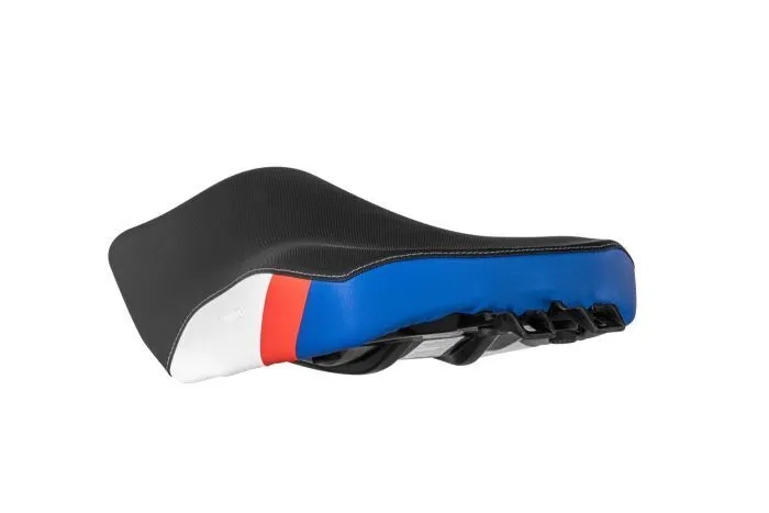 Touratech Comfort Seat - Rider - "Style Red Blue" - Fresh Touch - Heatable - BMW R1300GS - Image 6