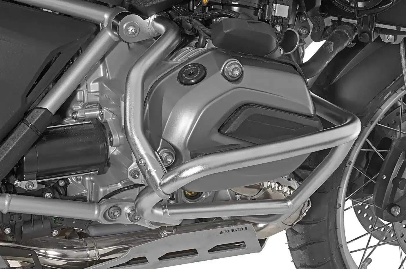 Stainless Steel Reinforcing Strut - OEM Engine Bars - BMW R1200GS/A (LC) - Image 2