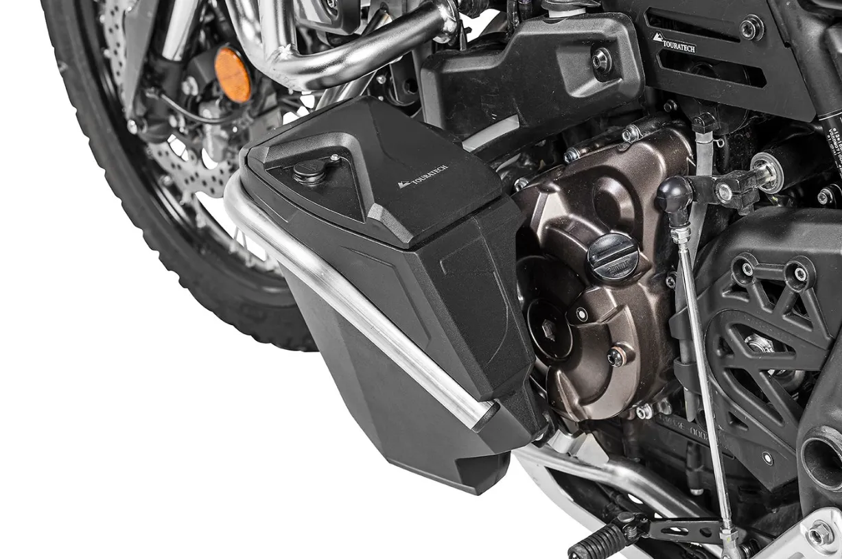 Lower Crash Bar With Integrated Toolbox - Left Side Only - Yamaha Tenere 700