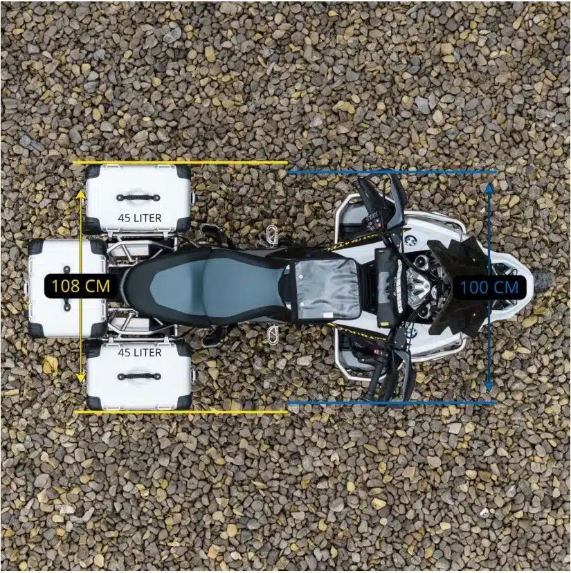 Touratech Zega Evo Luggage System 45/45L - BMW R1300GS - SPECIAL OFFER - Image 5