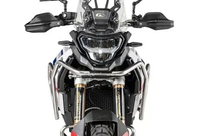 Touratech Upper Crash Bars - BMW F900GS - Silver - Image 2