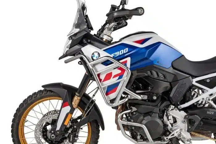 Touratech Upper Crash Bars - BMW F900GS - Silver - Image 3