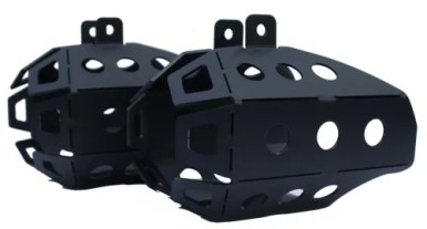 Auxiliary Light Guard - Black