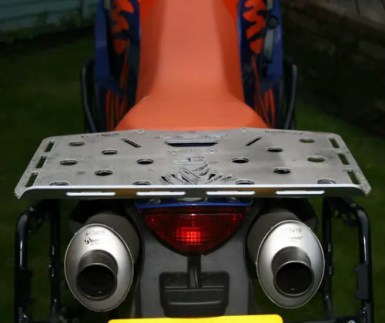 KTM - Xtra-Large Rear Rack - Silver