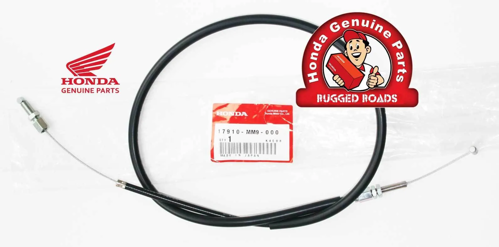 OEM Honda Throttle Cable A (Pull) – RD03/RD04L 1988 – 90)