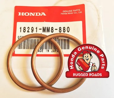 OEM Honda Exhaust Gasket - Set Of 2 - CRF1000 / CRF1100