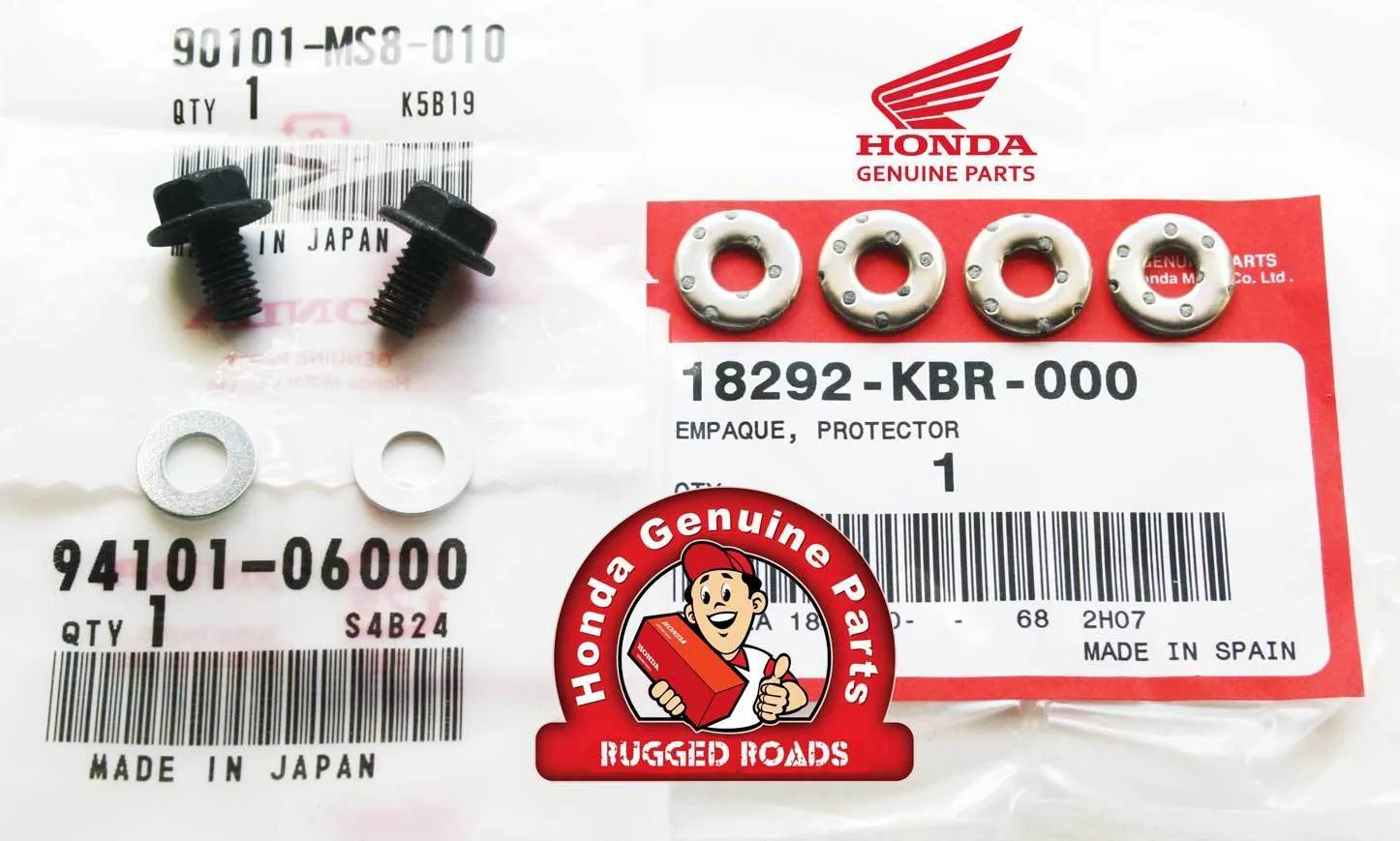 OEM Honda Manifold Guard Fitting Kit – RD04/07/07A (1990 – 03)