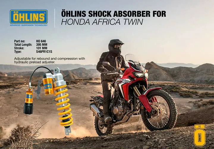Ohlins Shock Absorber STX46 - CRF1000 (2016/17) - Image 5