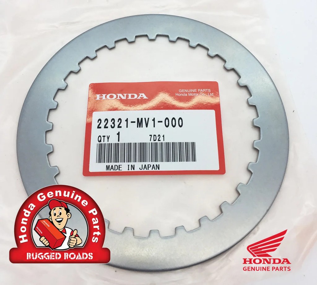 OEM Honda Clutch Plate A, Steel - RD04/07/07A (1992-03)