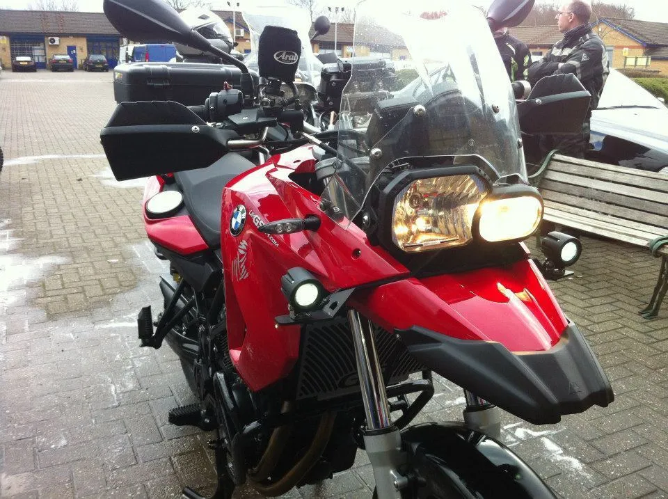 BMW F800GS, F650GS Twin - Auxiliary Light Mounting Bar - Image 12