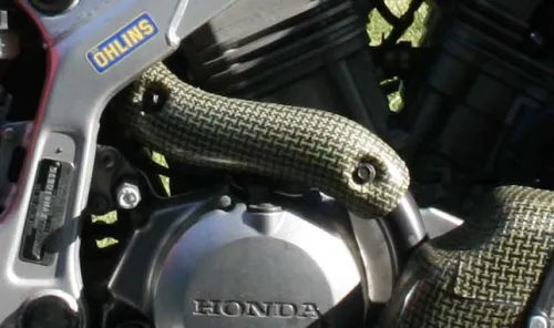 Exhaust Manifold Guard – Kevlar Carbon