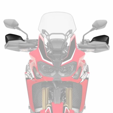 Handguard Extensions - Black - Honda CRF1000 All Models (2016-19)