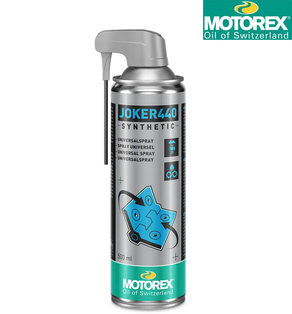 MOTOREX Joker 440 Synthetic Spray -  Dual Nozzle 500Ml