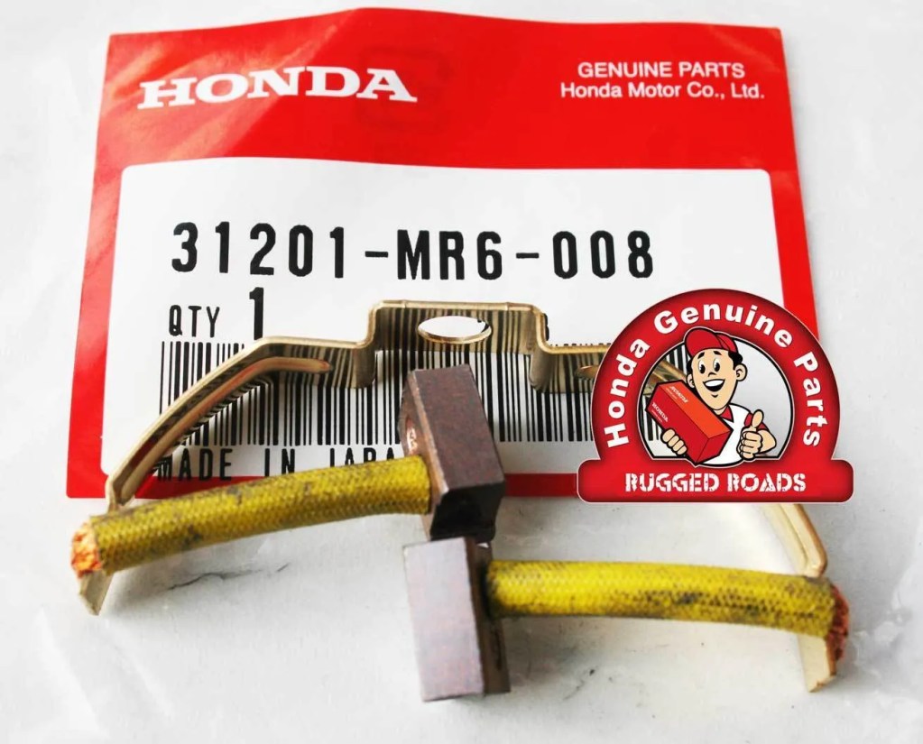 OEM Honda Starter Motor Brush Set RD03/04/07/07A (1988 - 03)
