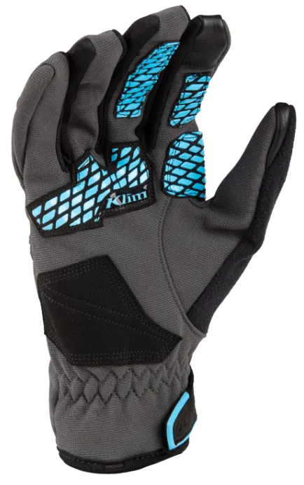 KLIM Versa Glove - ASPHALT CRYSTAL BLUE - Image 2