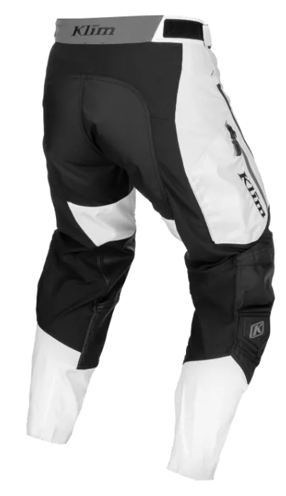 KLIM Dakar ITB Pant - WHITE BLACK - Image 2