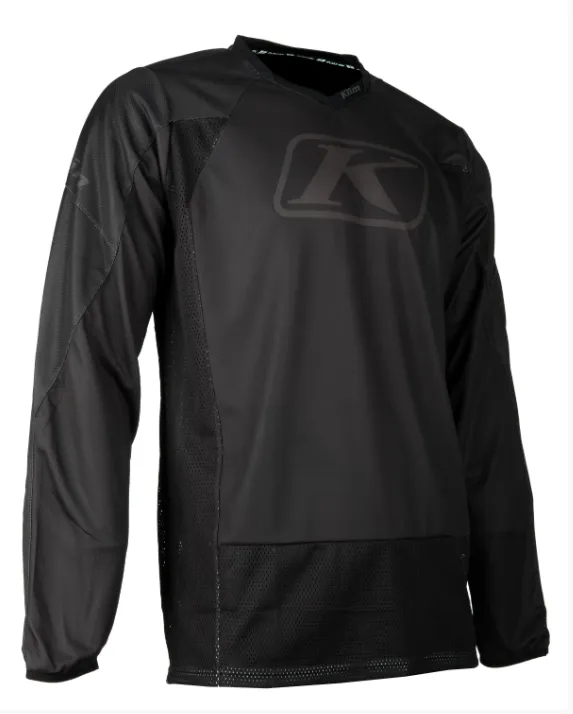KLIM Dakar Jersey - STEALTH BLACK - Image 5