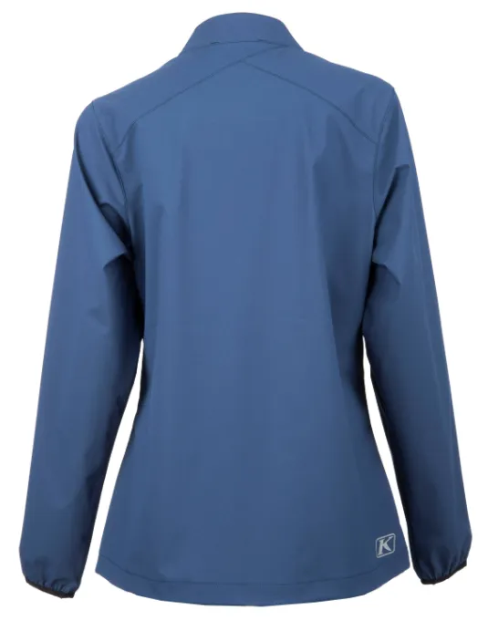 KLIM Women's Zephyr Wind Shirt - BLUE - Image 4