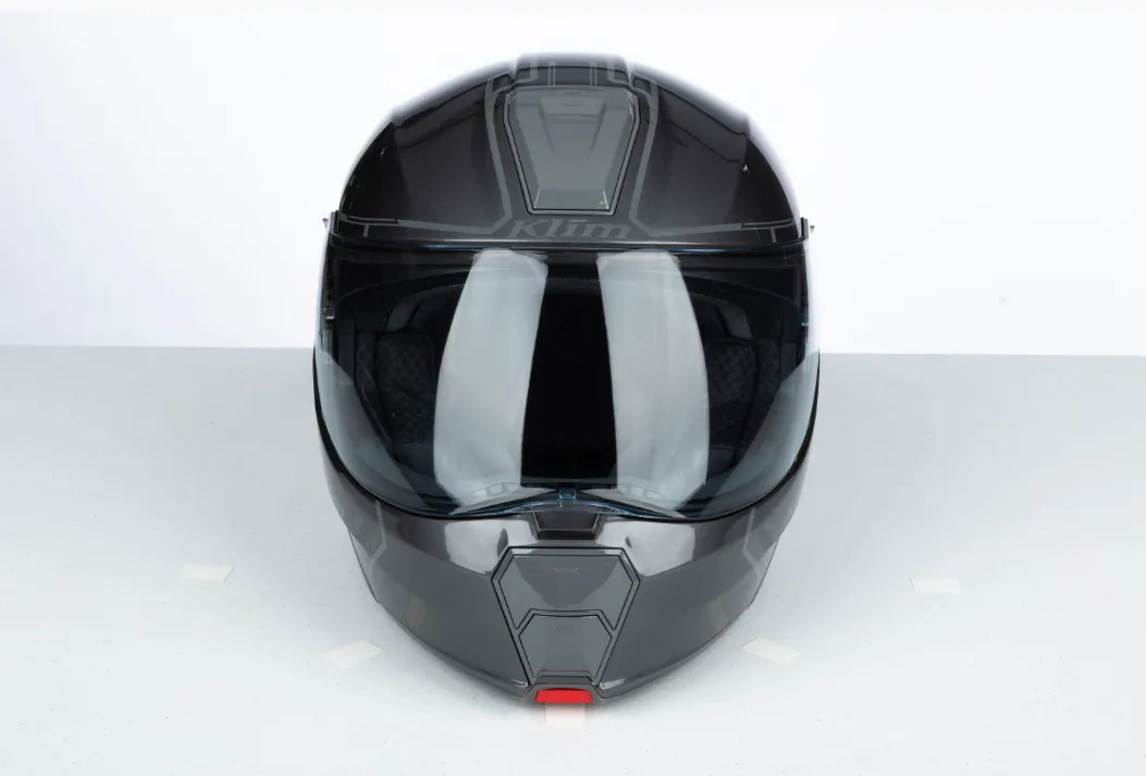 KLIM GT1 Expedition Helmet ECE - GLOSS METALLIC ASPHALT - Image 2