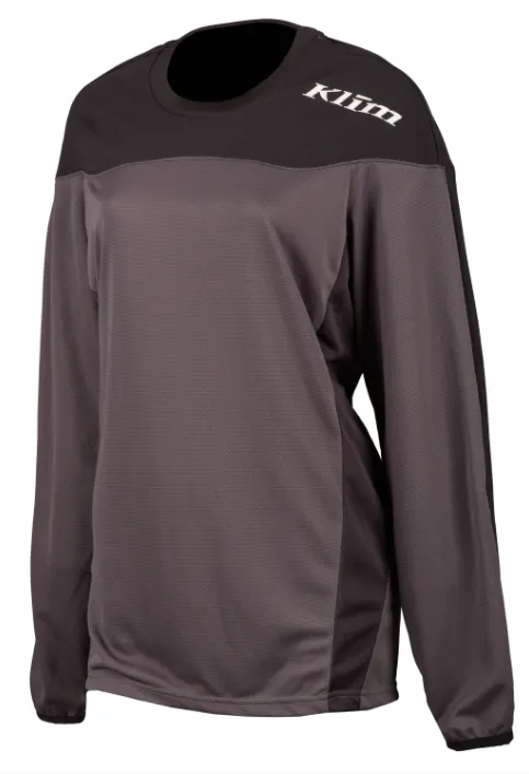 KLIM Women's Rebelle Jersey - ASPHALT BLACK