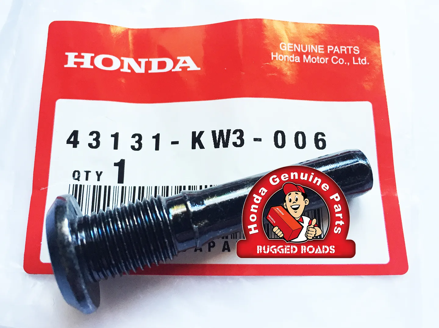 OEM Honda Rear Caliper Bolt, Pin - RD04/07/07A (1992 - 03)