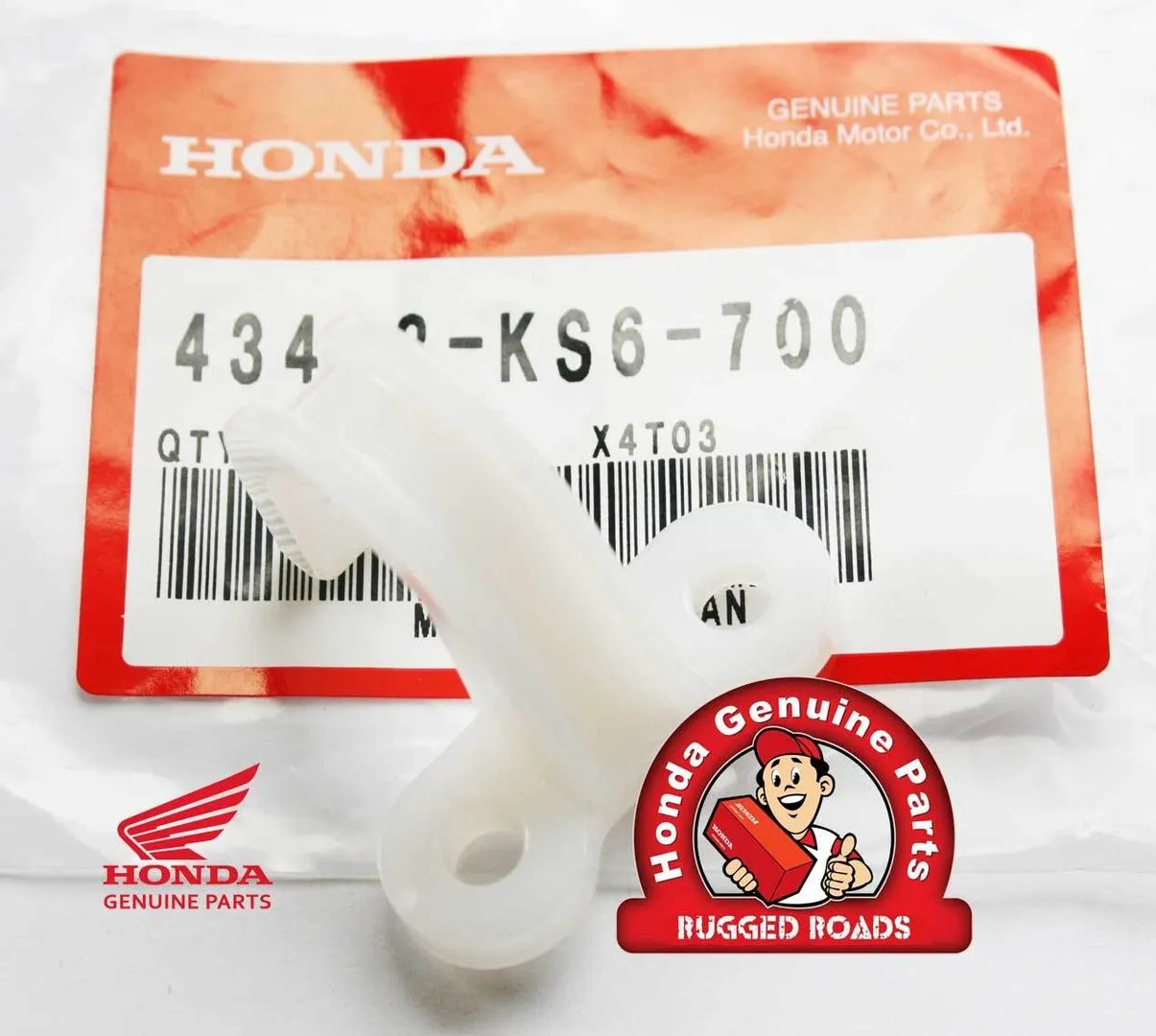 OEM Honda Rear Brake Line Guide - RD03/04/07/07A (1988 - 03)