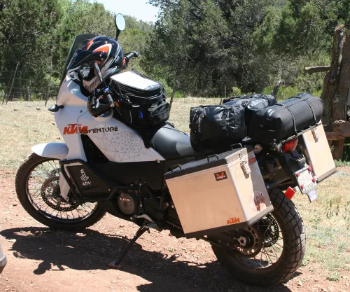 Xtra-Large Rear Rack - Black - KTM 950/990 Adventure - Image 3