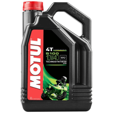 Motul 5100 10W40 Semi Synthetic Motorbike Oil - 4Ltr