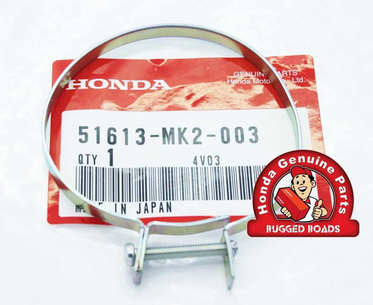 OEM Honda Fork Gaiter Clamp, Lower - RD03/04/07/07A (1988 - 03)