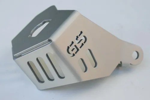 BMW R1200GS/GSA & R1250GS/GSA - Rear Brake Reservoir Guard - Silver