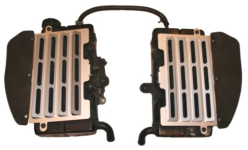 Honda Africa Twin RD03/04/07/07A – Radiator Guards – Silver