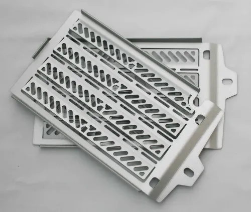BMW R1200GS/GSA & R1250GS/A Model - Set Of Radiator Guards - Silver
