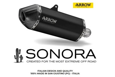 Arrow Sonora Titanium DARK Silencer - CRF1100