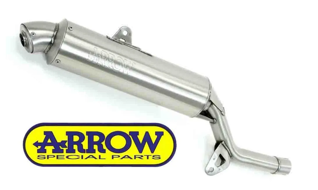 Arrow Paris-Dakar Replica Homologated Silencer – Africa Twin XRV750 RD07
