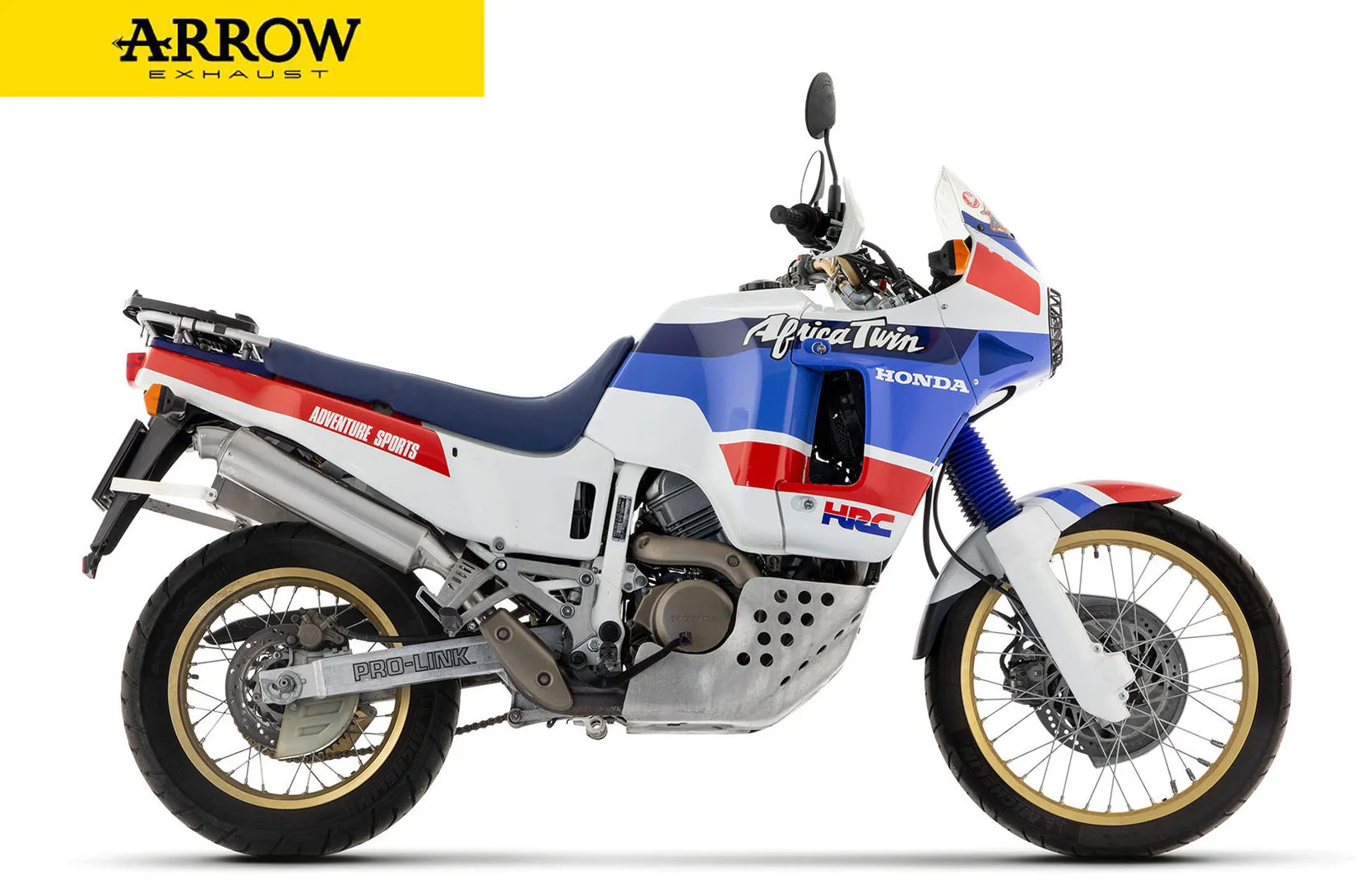 Arrow Paris-Dakar Silencer – Africa Twin XRV650 RD03