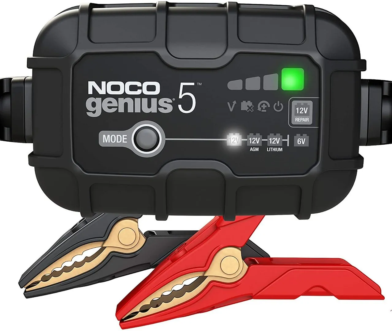 NOCO GENIUS5 - 5 Amp Battery Charger/Maintainer (Lead Acid / AGM / Lithium)
