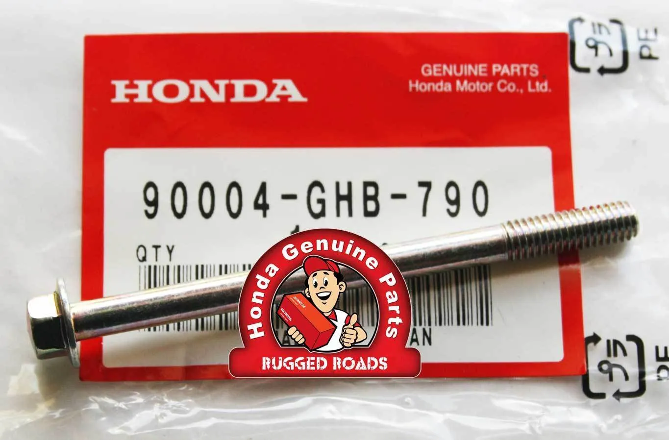 OEM Honda Bolt, Flange M6 X 80 - RD04/07/07A (1990 - 03)