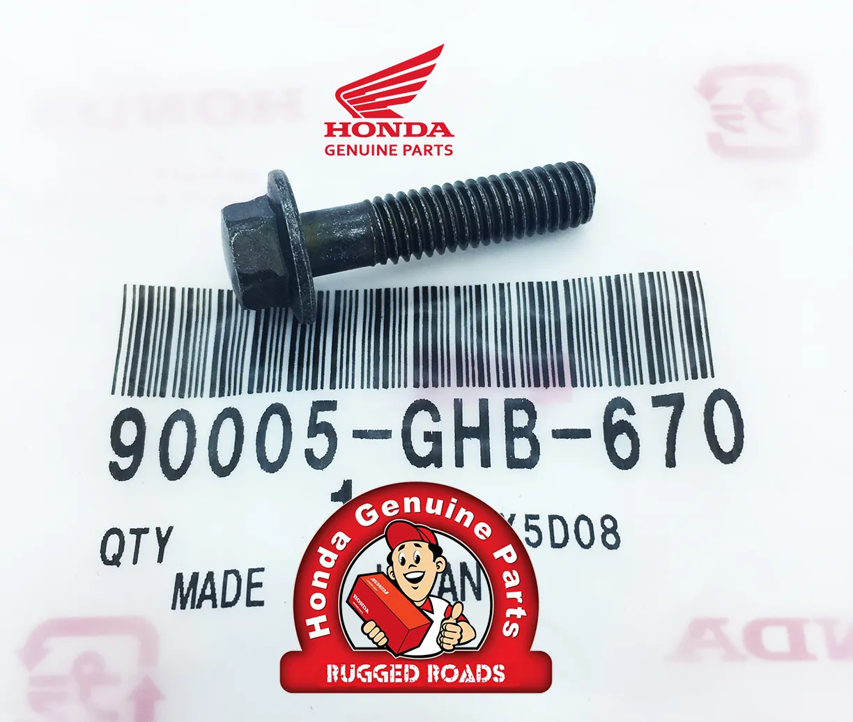 OEM Honda Front Sprocket Cover Bolt - RD07/07A (1993 - 03)