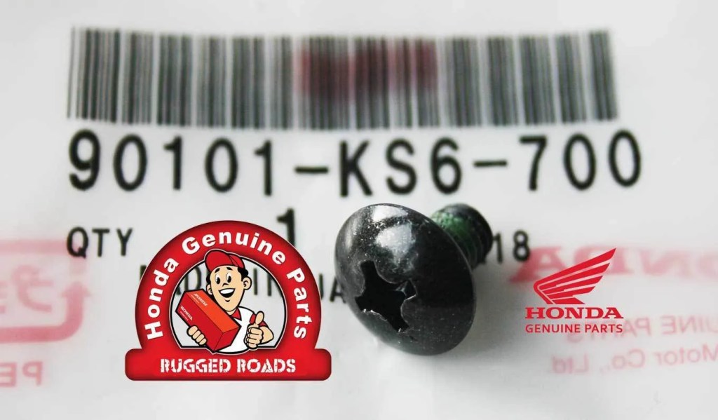 OEM Honda Special Screw 6X10 - RD03 (1988 - 89)