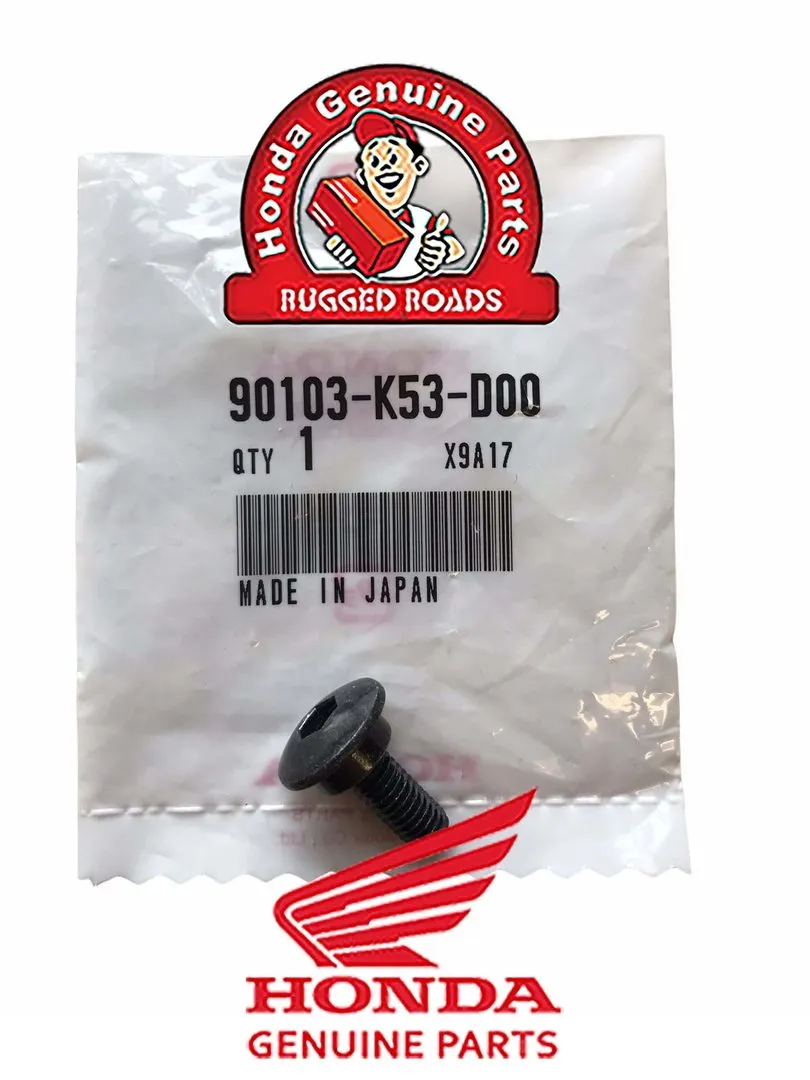 OEM Honda Park Brake Cover Bolt 6X18 – CRF1000 / CRF1100