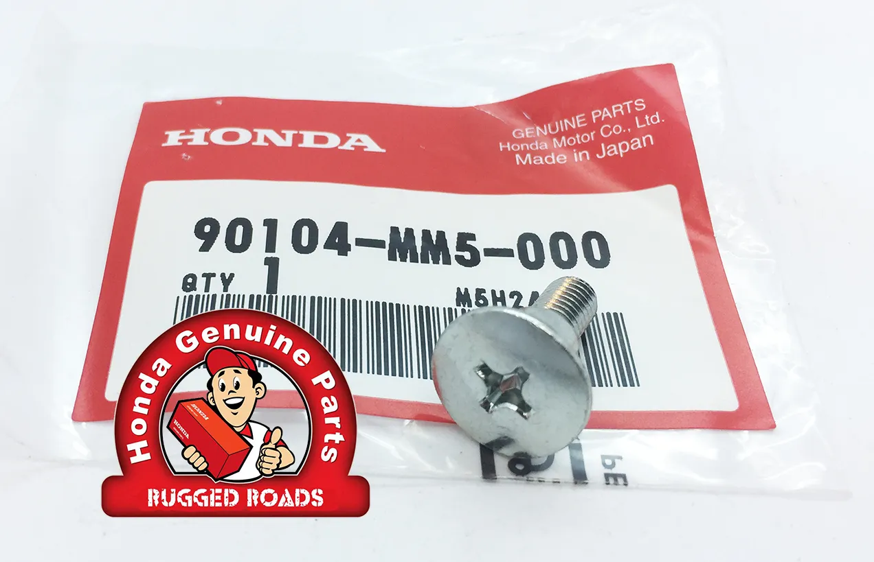 OEM Honda Front Fairing Screw, 6X8 – RD07 – (1993-95)