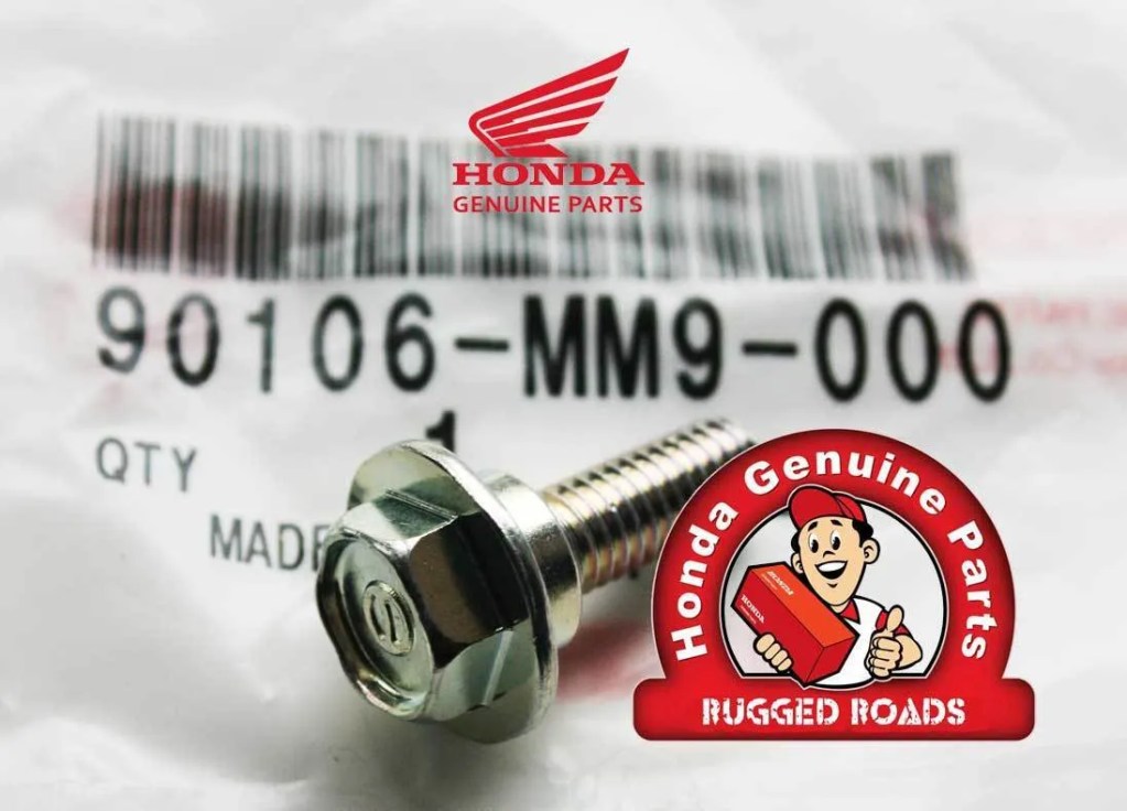 OEM Honda Front Fender Bolt FF