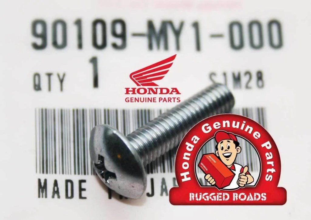 OEM Honda Fairing Windshield Bolts  - RD07/07A (1993 - 03)