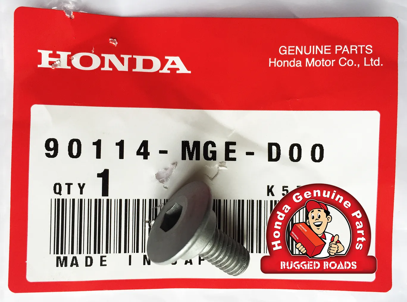 OEM Honda Heel Guard Bolt – CRF1000 (2016 >)