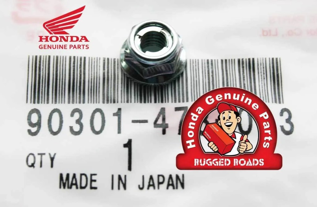 OEM Honda Fork Spindle Clamp Nut - RD03/04/07/07A (1988 - 03)