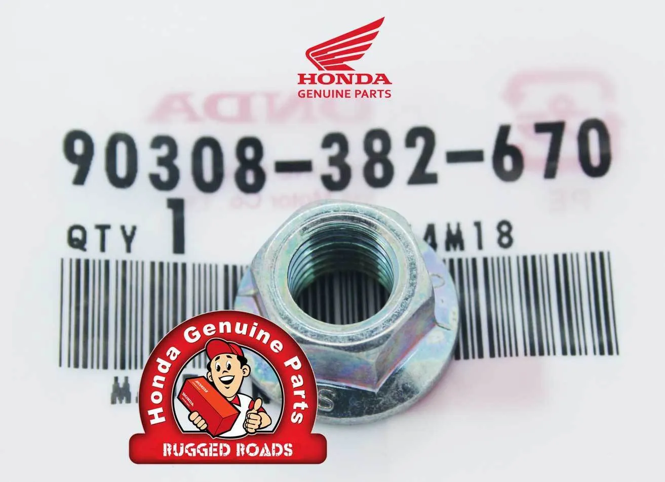 OEM Honda Nut, Flange, 10MM – RD03/04/07/07A (1988 – 03)
