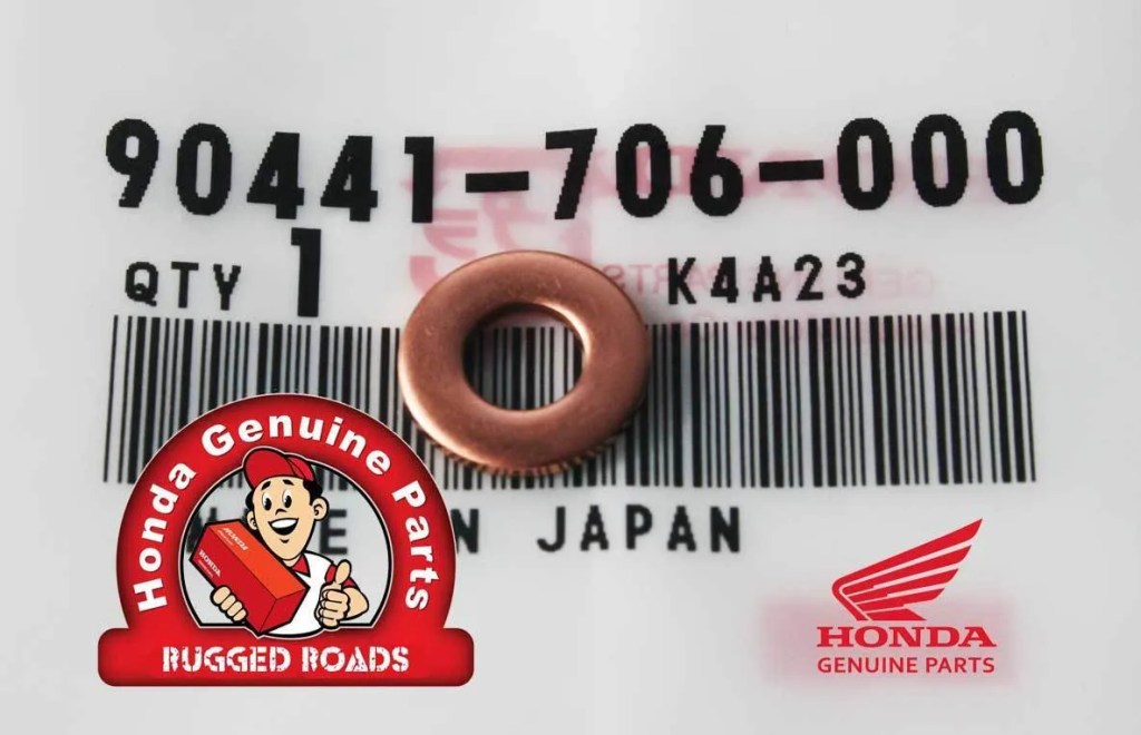 OEM Honda Washer, Sealing - RD03/04/07/07A (1988 - 03)